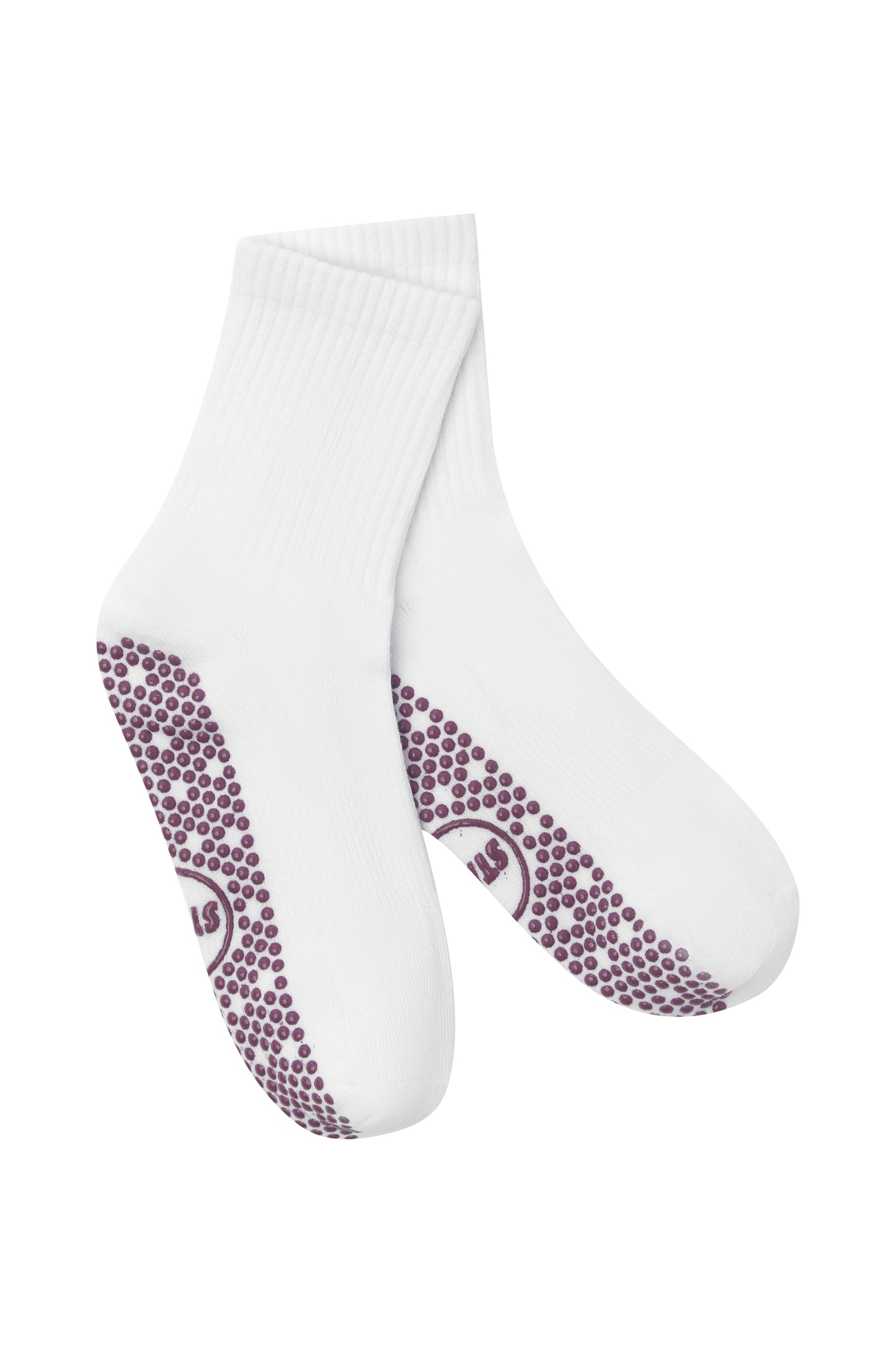 Pilates Grip Socks - Mauve