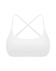Crossback Crop Airlyte - White