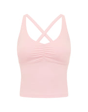 Ruched Tank Airlyte - Blush
