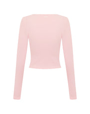 Wrap Longsleeve Airlyte - Blush