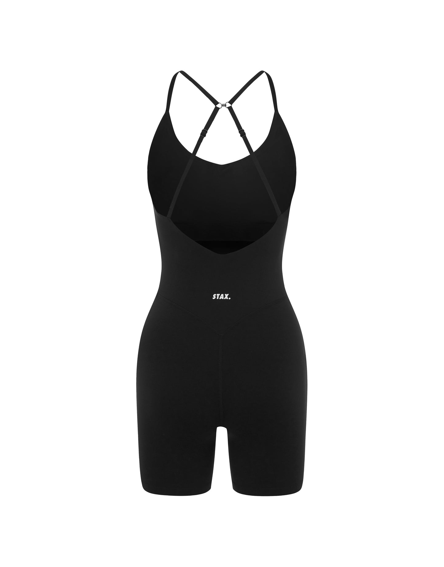 Low V Back Playsuit Airlyte - Black