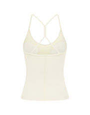 Active Rib Strappy Singlet - Cloud