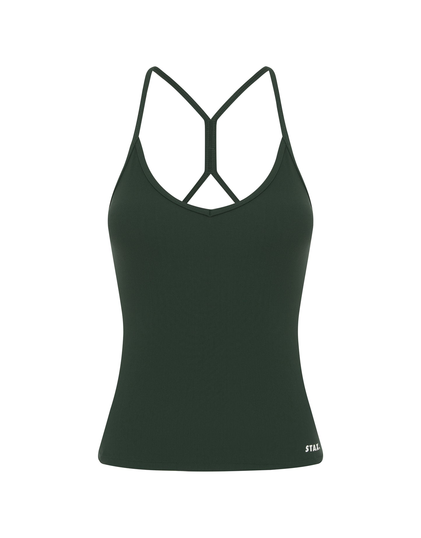 Active Rib Strappy Singlet - Alpine