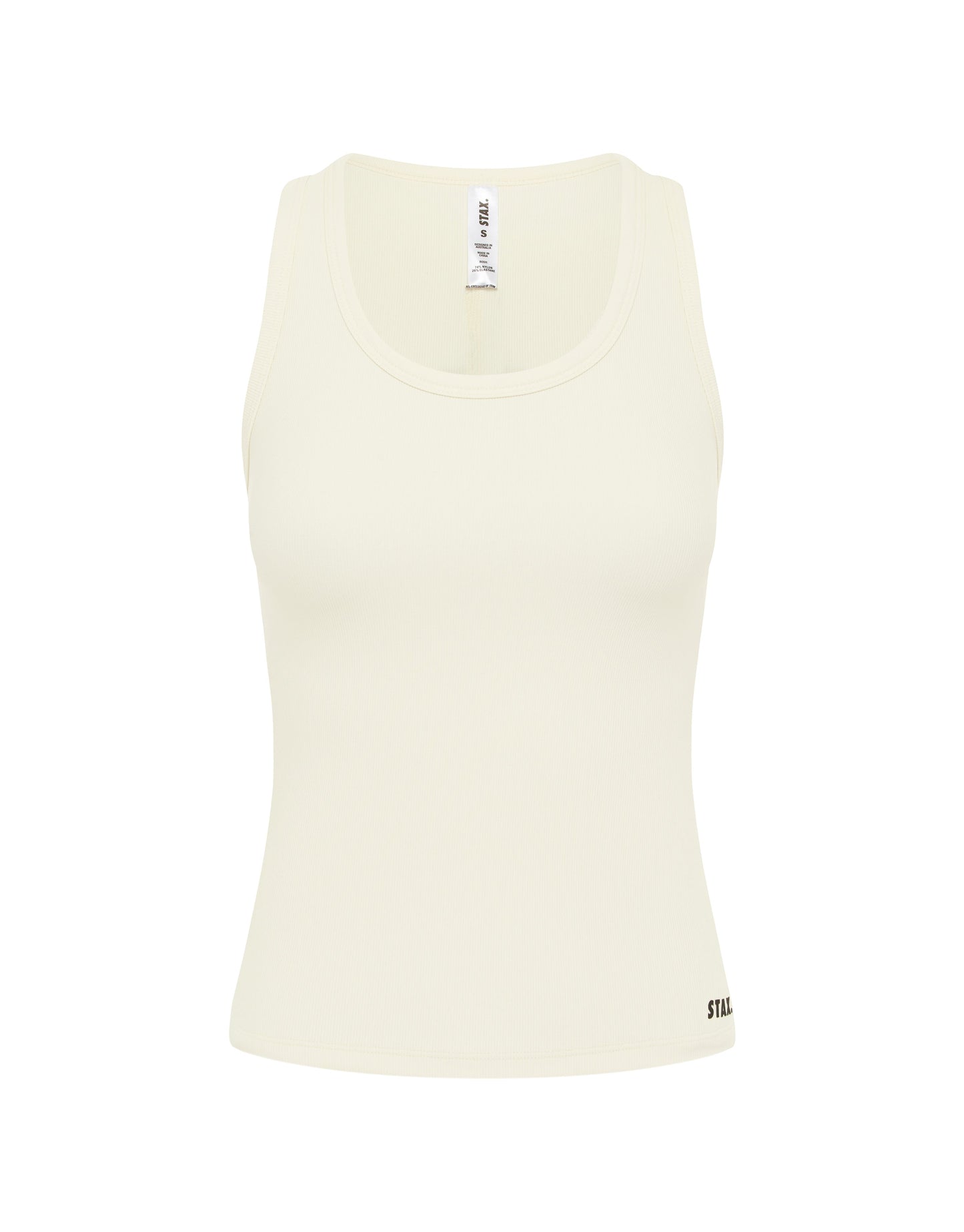 Active Rib Racer Singlet - Cloud