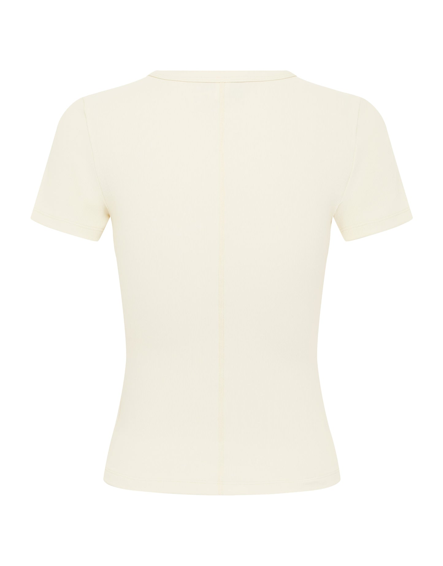 Active Rib Fitted Tee - Cloud