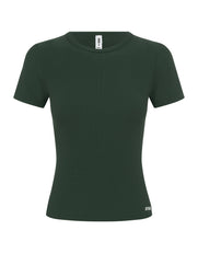 Active Rib Fitted Tee - Alpine