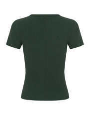 Active Rib Fitted Tee - Alpine
