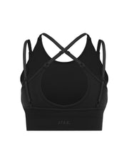 Premium Seamless Layered Crop - Shadow