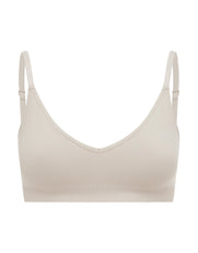 Premium Seamless Bralette - Bone