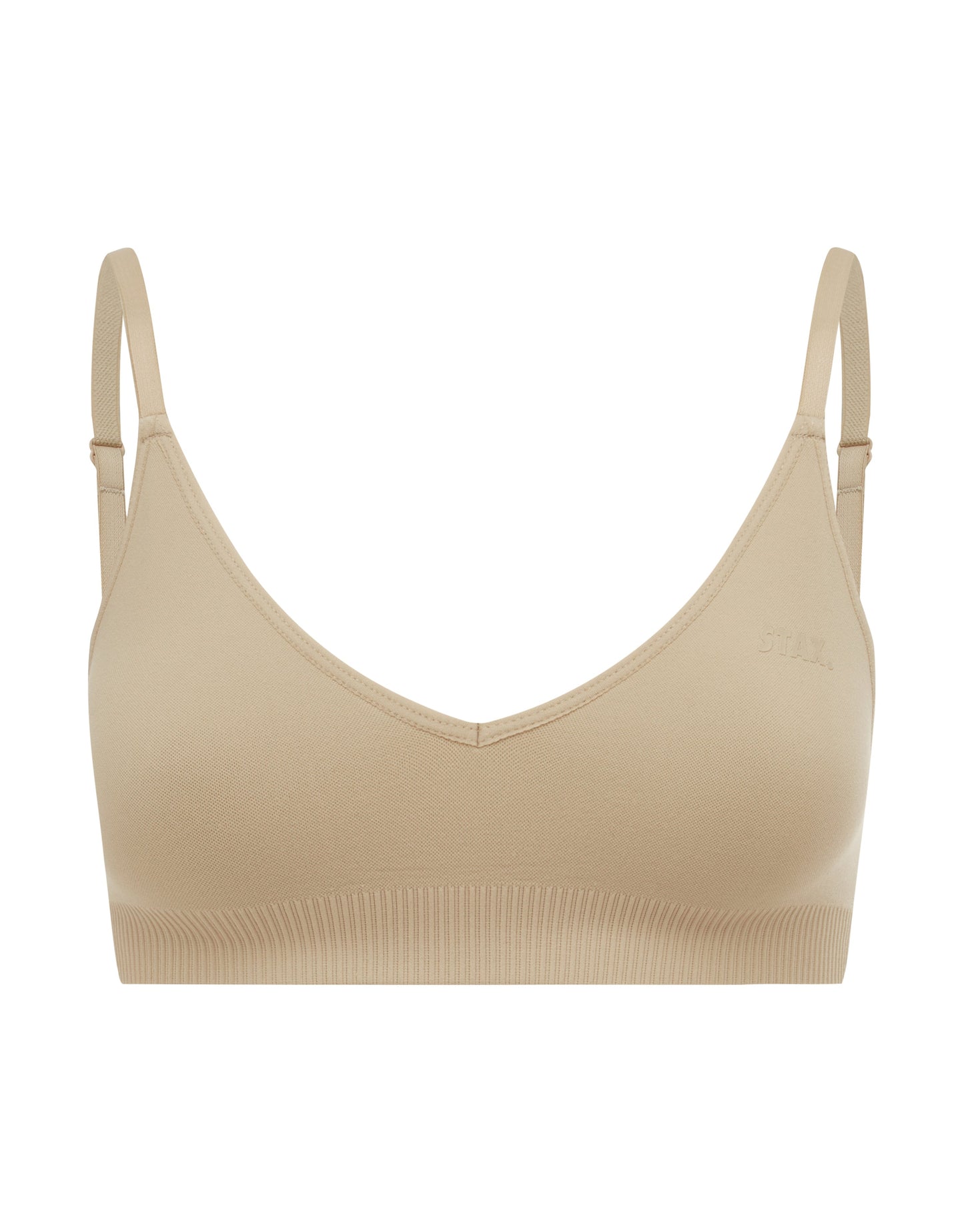 Premium Seamless Bralette - Taupe