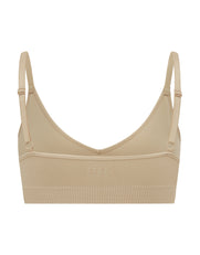 Premium Seamless Bralette - Taupe
