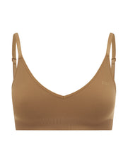Premium Seamless Bralette - Toffee