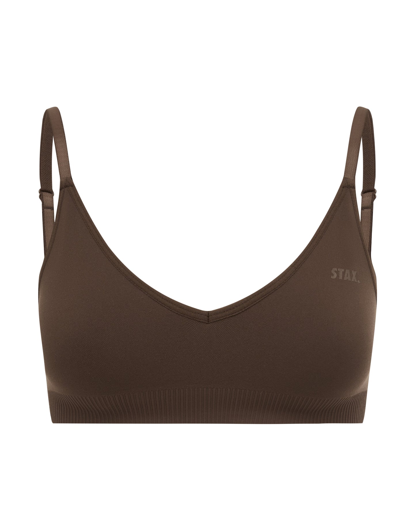 Premium Seamless Bralette - Cocoa