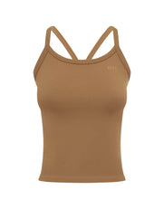 Premium Seamless Tank - Toffee
