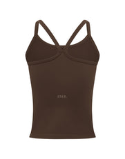 Premium Seamless Tank - Cocoa