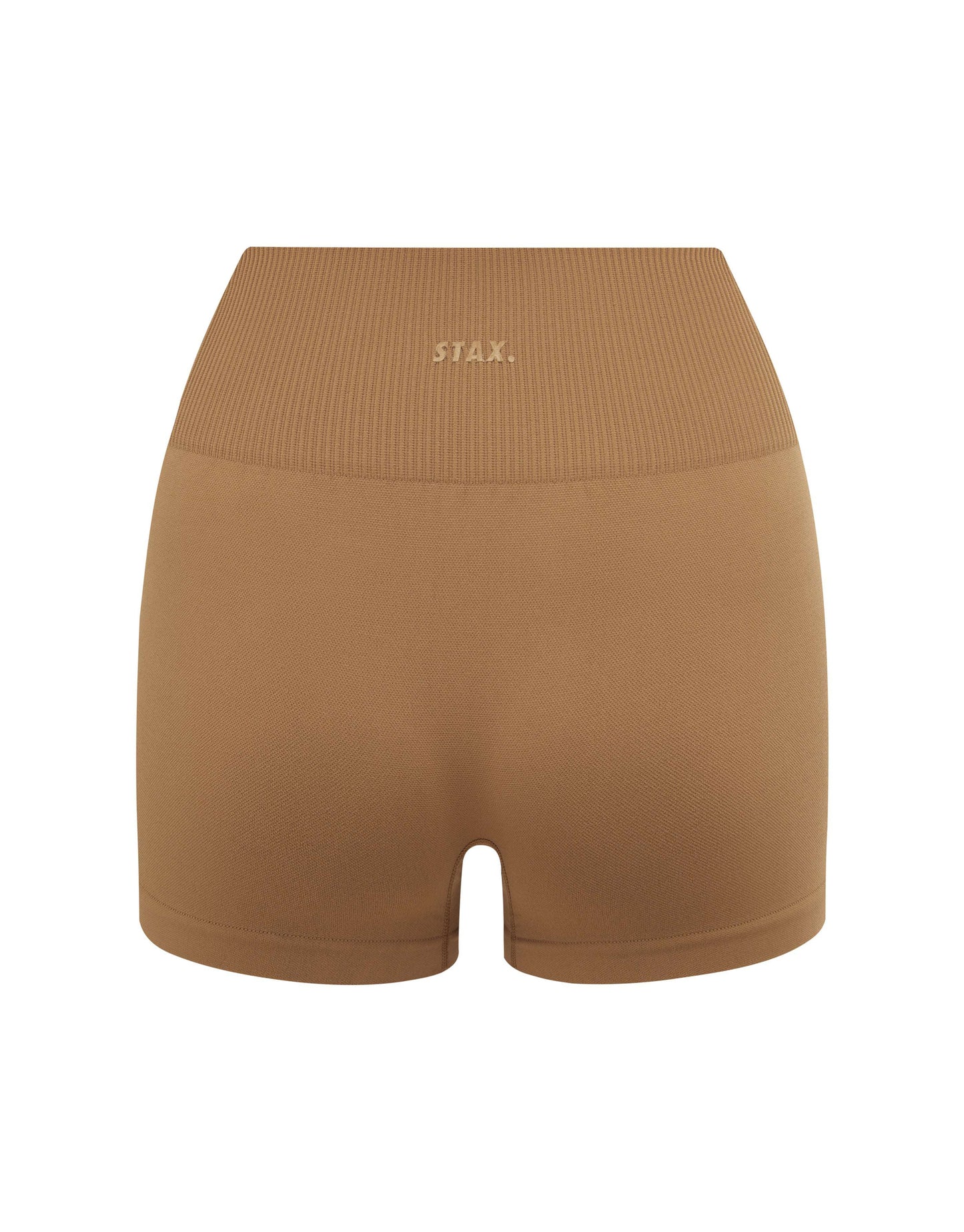 Premium Seamless Mini Bike Shorts - Toffee