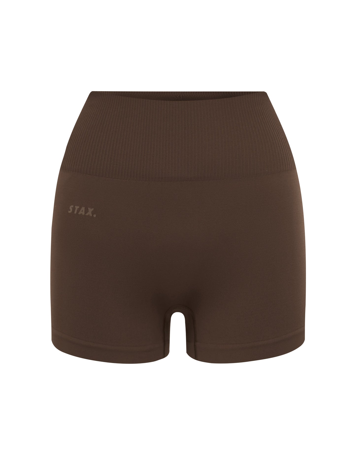 Premium Seamless Mini Bike Shorts - Cocoa