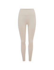 Premium Seamless Full Length Tights - Bone