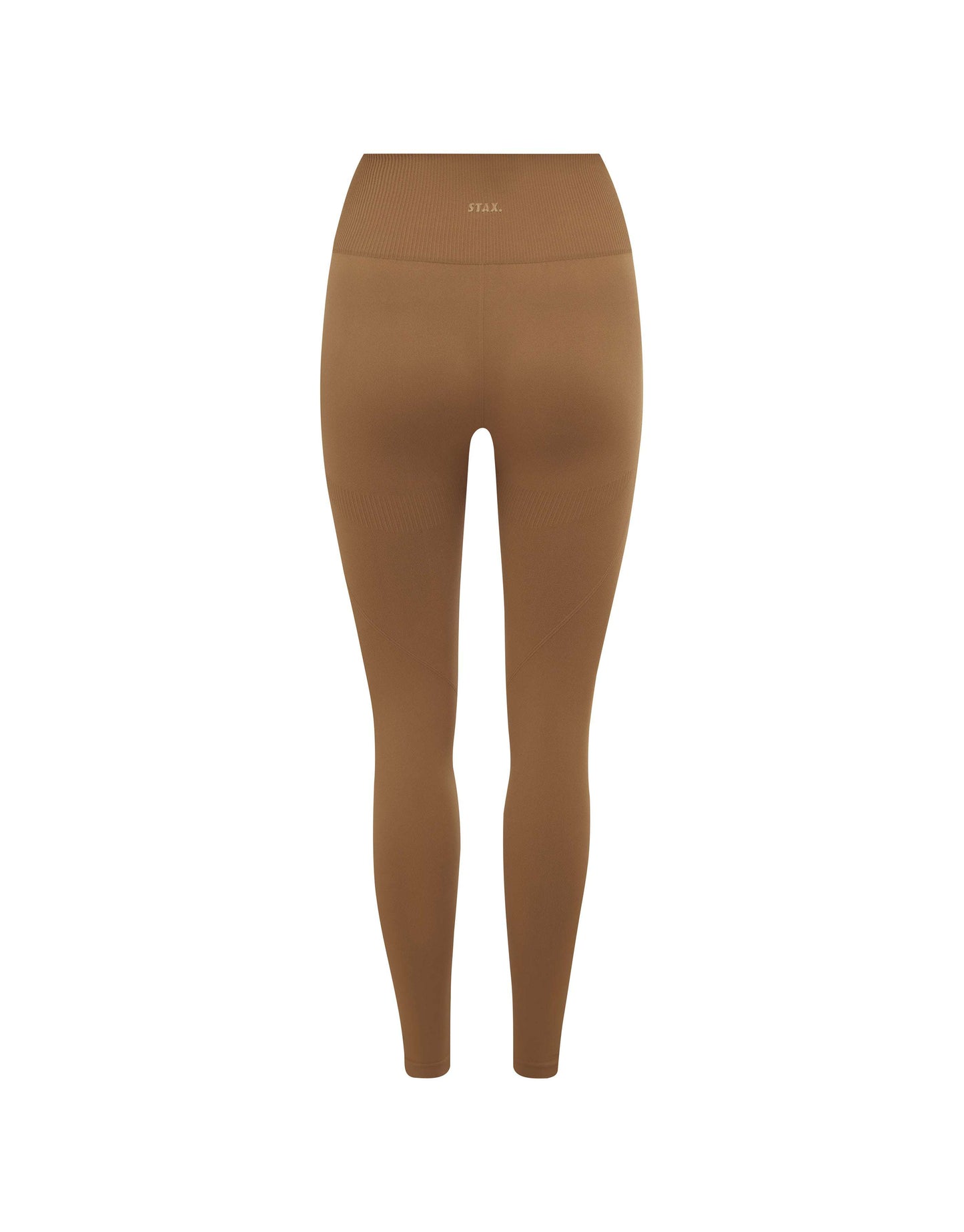 Premium Seamless Full Length Tights - Toffee