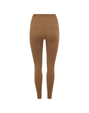 Premium Seamless Full Length Tights - Toffee