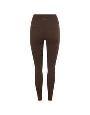 Premium Seamless Full Length Tights - Cocoa