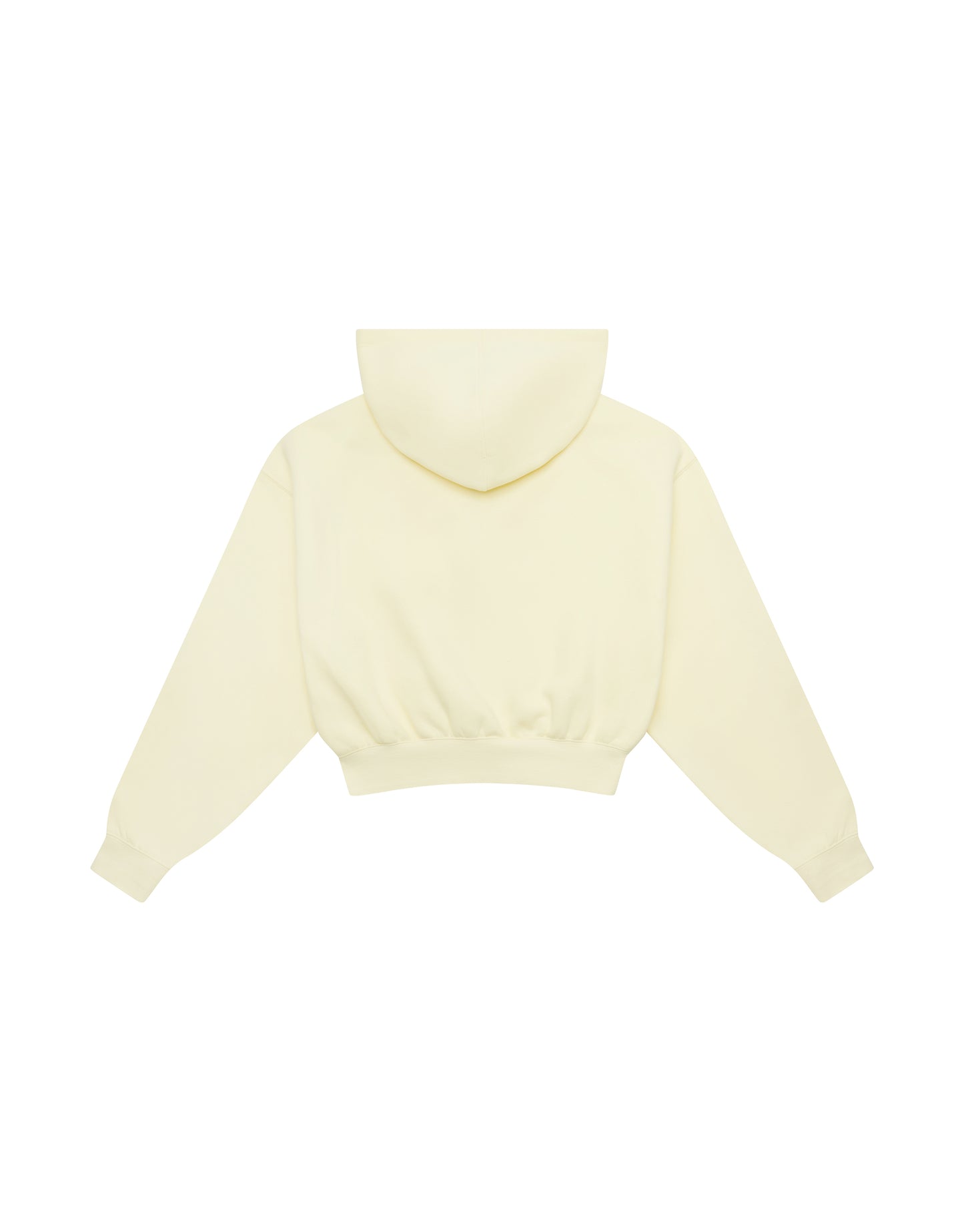 Cropped Zip Hoodie Solfleece® - Butter
