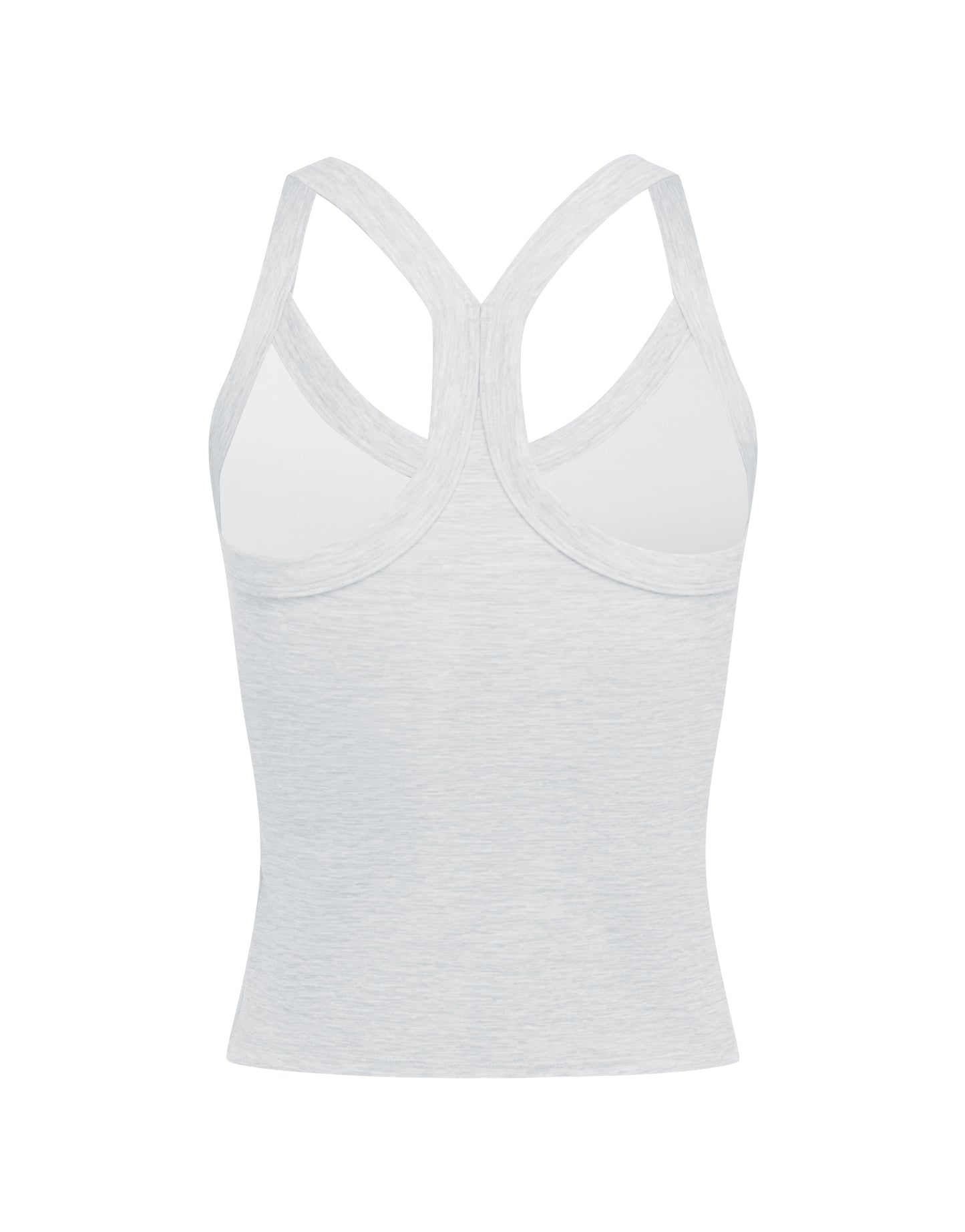 V Neck Tank Airlyte - Grey Marle