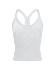 V Neck Tank Airlyte - Grey Marle