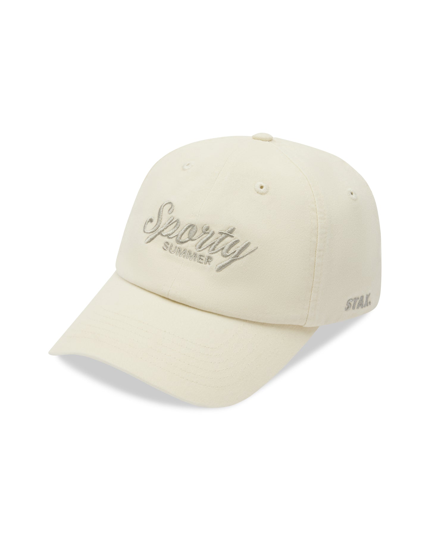Sporty Summer Cap - Off White/Grey