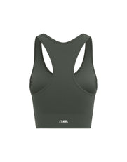 Premium Seamless Racer Crop - Dovetail