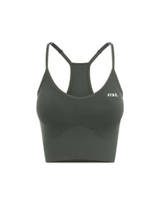 Premium Seamless Strappy Crop - Dovetail