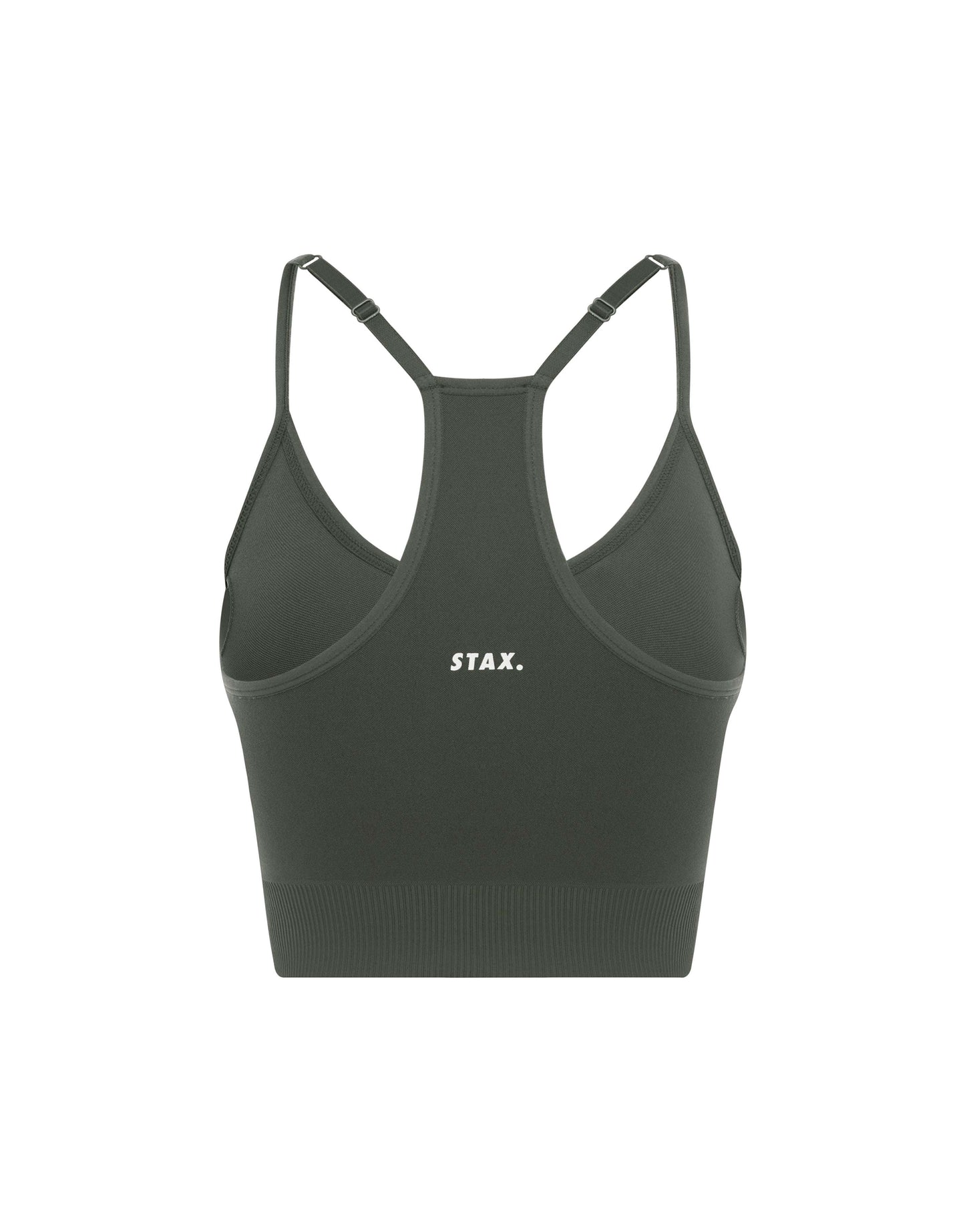 Premium Seamless Strappy Crop - Dovetail
