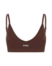 Premium Seamless Bralette - Umber