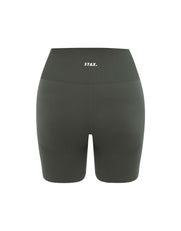 Premium Seamless Midi Bike Shorts - Dovetail