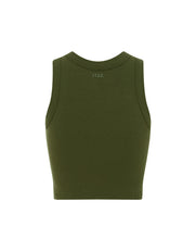 Ribbed Tank - Khaki