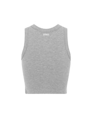 Ribbed Tank - Grey Marle