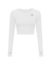 Scoop Long Sleeve NANDEX™ - White