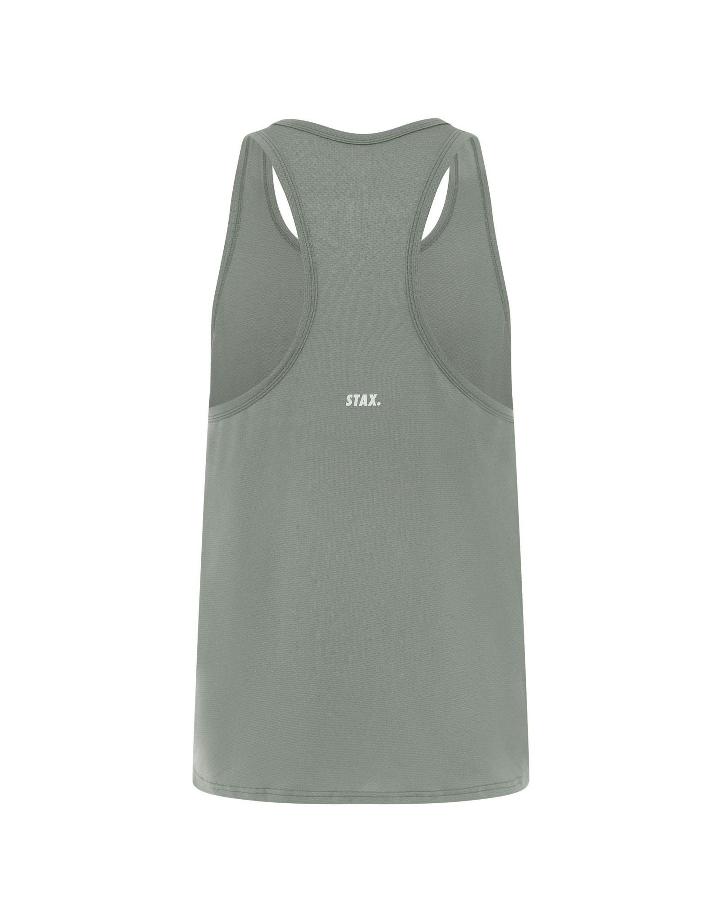 Mens Sport Singlet - Sage