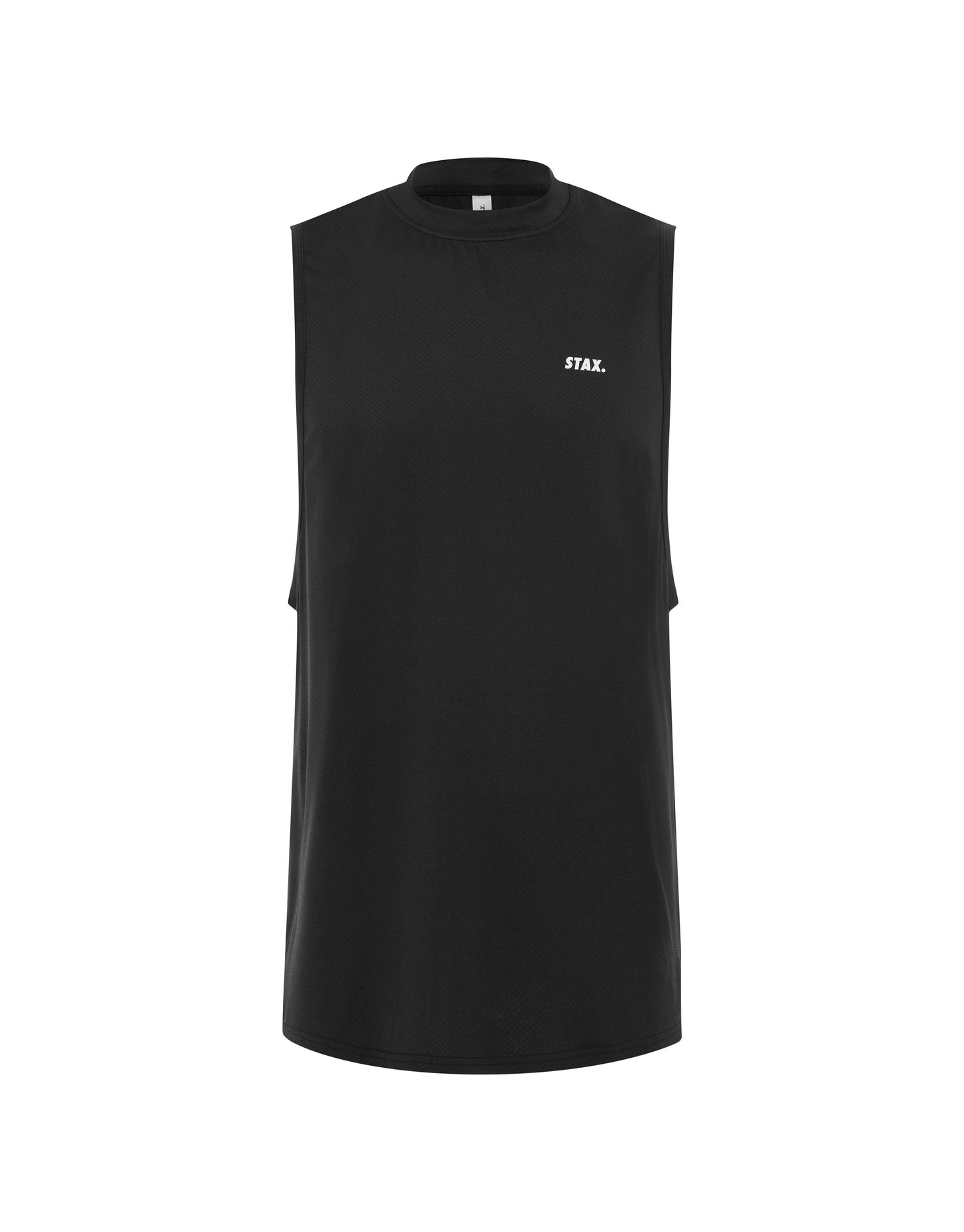 Mens Sport Muscle Tank - Black