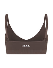 Premium Seamless Bralette - Cedar