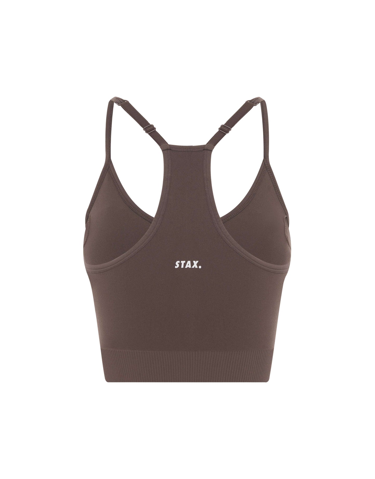 Premium Seamless Strappy Crop - Cedar
