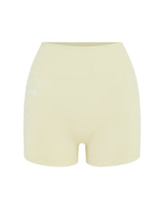 Premium Seamless Mini Bike Shorts - Vanilla Essence