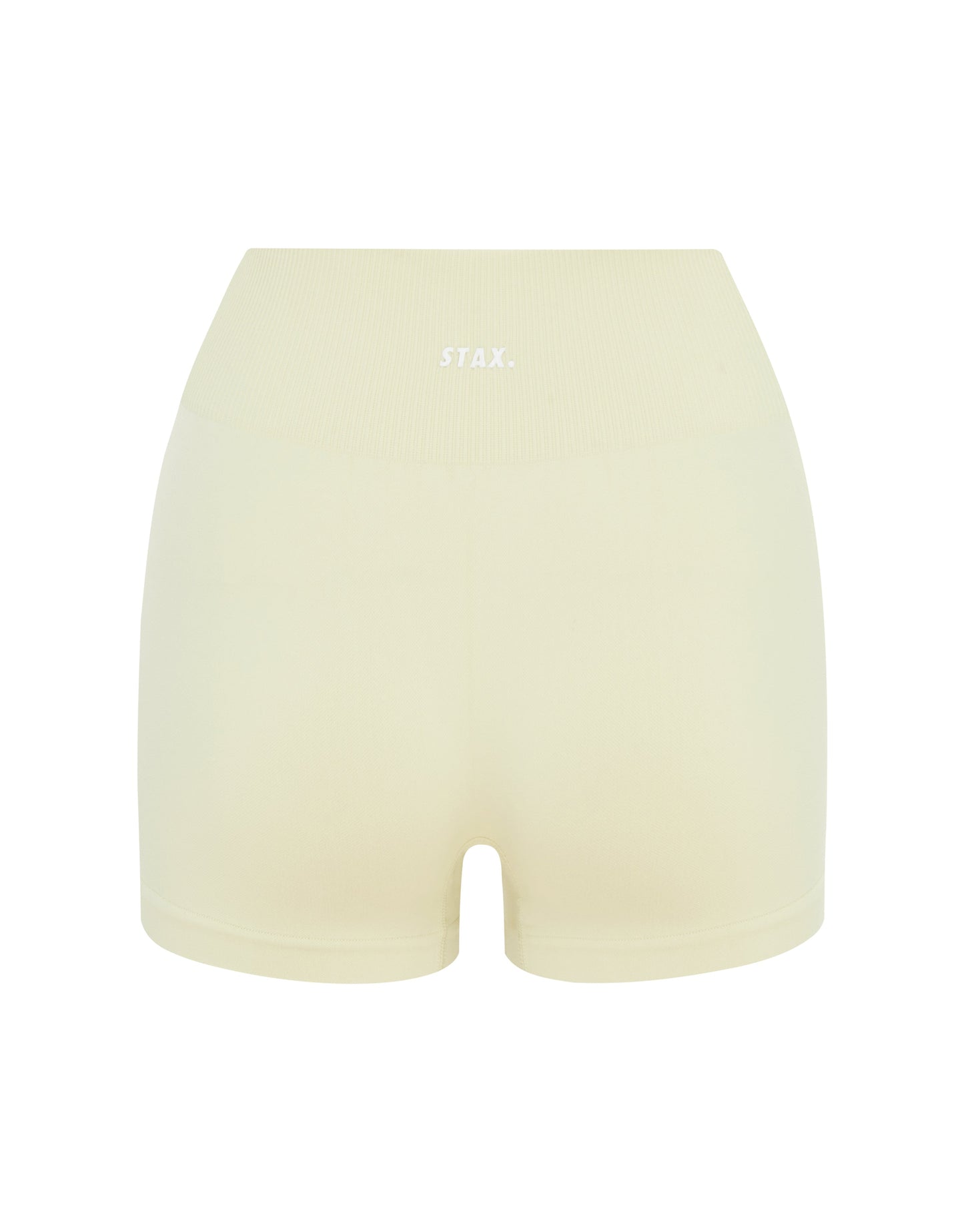 Premium Seamless Mini Bike Shorts - Vanilla Essence