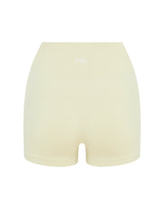 Premium Seamless Mini Bike Shorts - Vanilla Essence