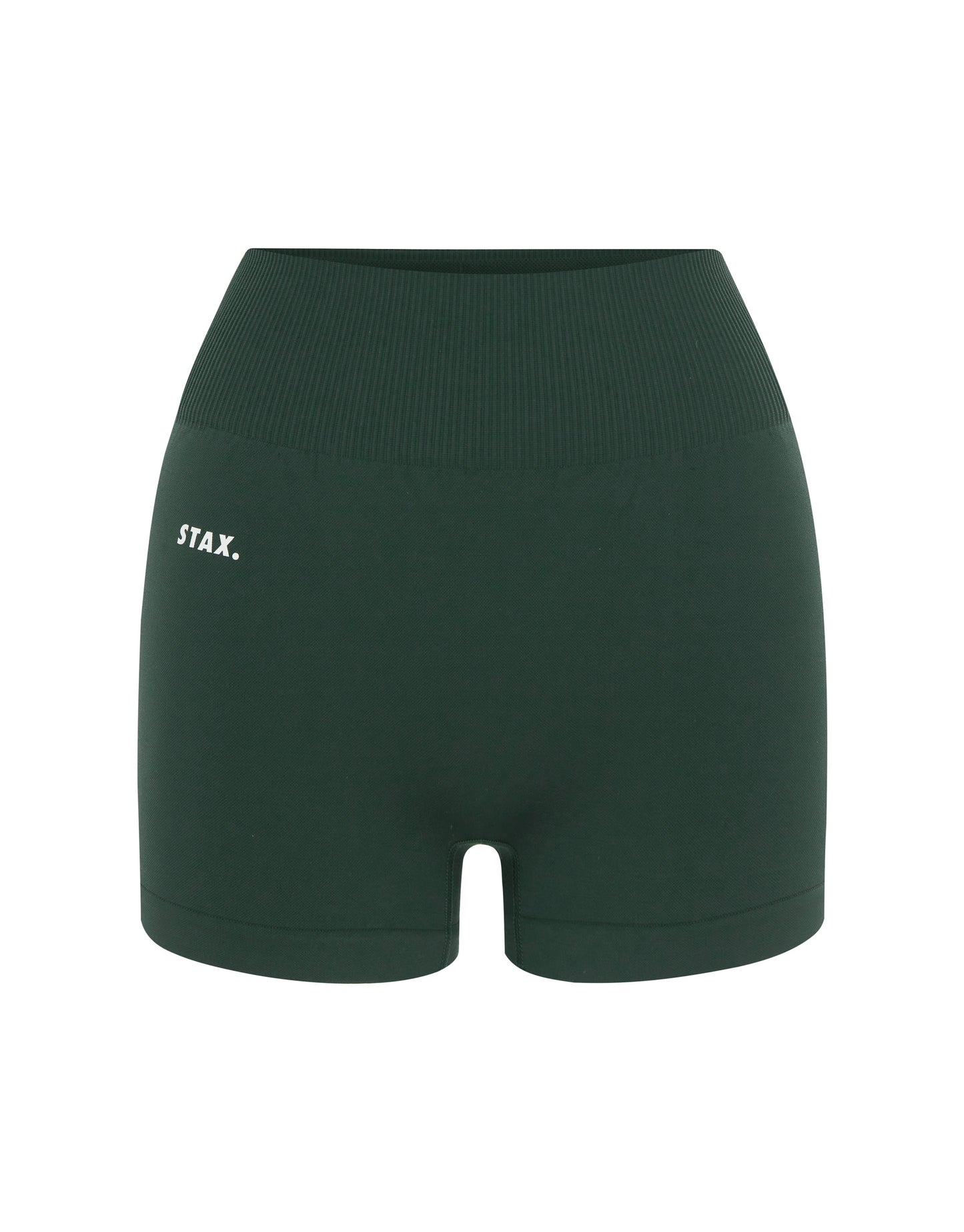 Premium Seamless Mini Bike Shorts - Forest