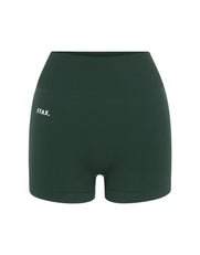 Premium Seamless Mini Bike Shorts - Forest