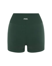 Premium Seamless Mini Bike Shorts - Forest