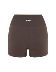 Premium Seamless Mini Bike Shorts - Cedar