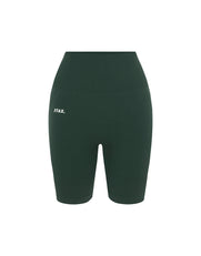 Premium Seamless Midi Bike Shorts - Forest