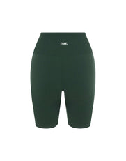 Premium Seamless Midi Bike Shorts - Forest